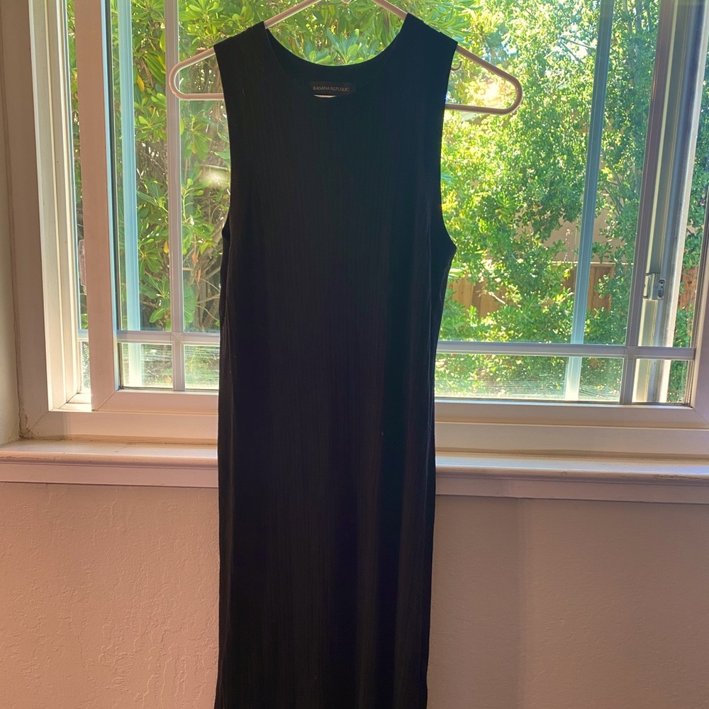 Banana republic black dress